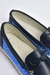 Мокасины детские для девочки темно-синего цвета КВМ размер 27 (202342) - изображение 4