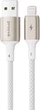 Кабель Proove Dense Metal USB Type-A to Lightning 2.4 A 1 м White (504960003) - изображение 1