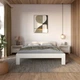 Полуторная деревянная кровать Mebigrand Дели Айвори (S0505Y30R) 120х200 см (MBG-3796) - изображение 1