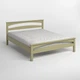 Двуспальная деревянная кровать Mebigrand Чикаго Сити Оливковый (RAL1020) 140х200 см (MBG-9882) - изображение 2