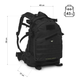 Plecak taktyczny Nils Camp Vanguard NC3904 45L Czarny (5908261681912) - obraz 9
