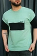 Футболка 'FreeDom' м'ятно-чорна XXL-3XL - изображение 3
