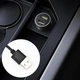 Декоративная неоновая лента для салона авто NeonixRide, фиолетовая, 5 метров, USB-порт - изображение 6