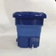 Стиральная машина мини складная портативная 18 л 50Вт Folding Washing Machine, компактная электрическая стиральная машина с отжимом и ручкой для стирки белья, носков, мелких вещей Синяя, WM-2690-Blue - изображение 5