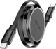 Кабель Acefast C13-03 USB 2.0 Type-C M-M 0.8м 60W 3A dual retraction Black (6974316280132) - зображення 2