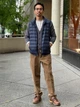 Теплый жилет пуховый мужской Uniqlo 546481700 L Синий ( 1159831919) - изображение 2