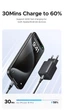 Зарядное устройство для UGREEN X514 GaN 2в1 16/15/14 Samsung Galaxy/Xiaomi Tablet/iPad 20 Вт Black (55534) - изображение 8