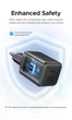 Зарядное устройство для UGREEN X514 GaN 2в1 16/15/14 Samsung Galaxy/Xiaomi Tablet/iPad 20 Вт Black (55534) - изображение 10