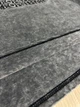 Футболка женская A-N 26031 вареная тай дай оверсайз с объемной надписью one size серая - изображение 5