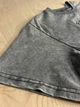 Футболка женская A-N 26031 вареная тай дай оверсайз с объемной надписью one size серая - изображение 6