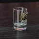 Подарочные стопки для водки 6 шт со вставками лимонка | Деревянная упаковка в виде пули 225-001-036 - изображение 5