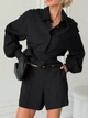 Костюм с шортами Jadone Fashion Солт M чёрный - изображение 5