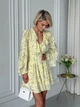 Летнее платье Jadone Fashion Шати S желтое - изображение 1