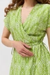 Сукня міді на запах ліфу літня Wear me L Зелений (салатовий) (14_25_409_11348) - изображение 2