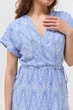 Сукня міді на запах ліфу літня Wear me XXXL Блакитний (14_25_409_11348) - изображение 2