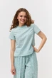 Блуза з батиста Wear me XL Зелений(м'ята) (1_25_73_11069) - изображение 1