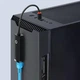 Адаптер Baseus Lite Series Ethernet Adapter USB-A to RJ45 LAN Port (1000Mbps) WKQX000101 Black - изображение 4