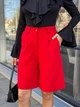 Fashions • Жіночі шорти-бермуди Сідней Fashions 58-60 червоний (5810-бу) - зображення 8