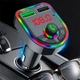 Набор FM трансмиттер-модулятор UFT FO-F5 с Bluetooth 4.2 (UFTFOF5) + Автомобильный органайзер UFT Car Organizer 13 противоскользящий коврик-держатель для телефона на панель приборов (UFTcarorganizer13) - изображение 5
