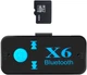 Bluetooth гарнитура ресивер UFT BT-450 AUX в машину + поддержка MicroSD и TF карт (UFTBT450) - изображение 3