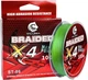Шнур YACUMA 4-Braid 100 м 0.14 мм 7. 3 кг Зеленый (YCM100-014) - изображение 1