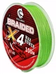 Шнур YACUMA 4-Braid 100 м 0.12 мм 6.4 кг Зеленый (YCM100-012) - изображение 2