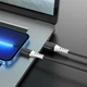 Кабель Hoco X82 USB to iP 2.4A, 1 м, silicone, silicone connectors Black (6931474768537) - зображення 2