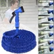 Шланг садовый 90 м для полива с распылителем 7 режимов работы V-HOSE PRO Синий - изображение 1