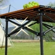 Складной туристический прямоугольный стол 95х55х50 см с чехлом STD-08 Коричневый - изображение 5