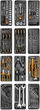 Szafka warsztatowa NEO Tools 7 szuflad 176 elementów 84-222-12 (5907558426427) - obraz 6
