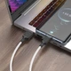 Кабель Hoco X90 Cool silicone charging data cable for Type-C White (6931474788450) - зображення 3