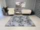 Ковер с прорезиненой основой Soft 0.6х1.1 м. Серый 10384-6 gray - изображение 1