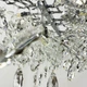 Удлиненная серебряная люстра DIAMINA с хрустальными камнями в корпусе 100 см | Line F | Арт. 33007-L1000*400 CH - изображение 3