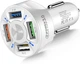 Автомобильное зарядное устройство TRw 4USB PD20W QC 3.0 White (HbP050552) - изображение 2