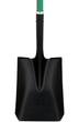 Лопата піщана FLO 22.5x29x120 см, ручка скловолокно (35835_flo) - зображення 3