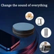 Портативная вибрационная Bluetooth мини колонка 3W / BT 5.3 / TWS / AUX / TF / с ремешком Silver - изображение 12