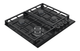 Варильна поверхня газова Fabiano FHG 8244 VGHT Diamond Black 8111.406.1848 - изображение 3