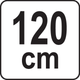 Łopata piaskowa FLO z metalowym trzonkiem 116 cm (35839_fl) - obraz 5