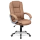 Крісло офісне Goodwin комп'ютерне крісло для офісу Denver textile brown коричневий текстиль - зображення 2