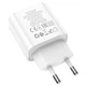 Мережевий зарядний пристрій HOCO C80A PD20W / QC3.0, White - зображення 5