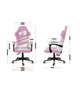 Компютерне крісло HUZARO Force 4.4 Pink тканина - зображення 6