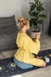 Подушка для медитації Luna Yoga, Sol Blue (PillowSolBlue) - зображення 3