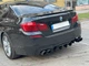 Дифузор накладка заднього бампера Competition стиль BMW 5 series F10 2010-2016 ДО БАМПЕРА М ПАКЕТ, чорний глянець для BMW 5 series F10 F11 2010-2016 (8133) - зображення 3
