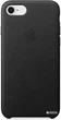 Панель Apple Leather Case для iPhone 8/7 Black (MQH92ZM/A) - изображение 1