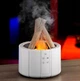 Увлажнитель воздуха с подсветкой пламени , эффект костра - изображение 1
