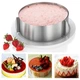 Розсувне кільце Cake Ring 16-30 см форма для випічки - зображення 3