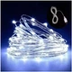 Гирлянда нить Роса от USB, 50м, 500LED + пульт, Белая - изображение 3