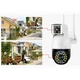 Беспроводная Камера DUAL CAMERA P12 WIFI IP 360/90 V380PRO 3+3.0mp Поворотная Уличная с Датчиком Движения - изображение 4