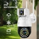 Беспроводная Камера DUAL CAMERA P12 WIFI IP 360/90 V380PRO 3+3.0mp Поворотная Уличная с Датчиком Движения - изображение 1