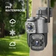 Уличная WIFI камера видеонаблюдения поворотная Smart Home Camera SC03 V380 Pro на два объектива - изображение 2